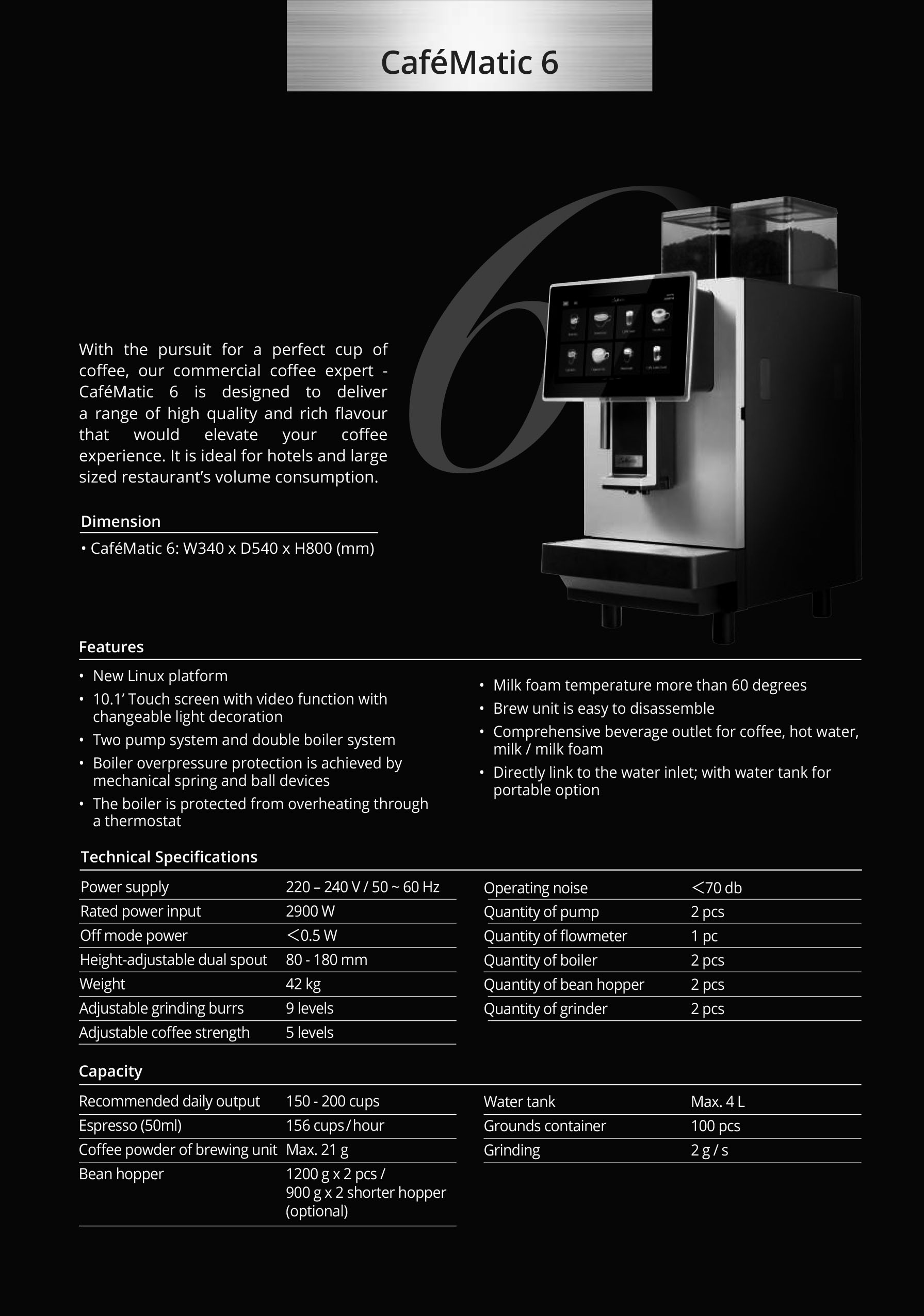 Cafematic 6